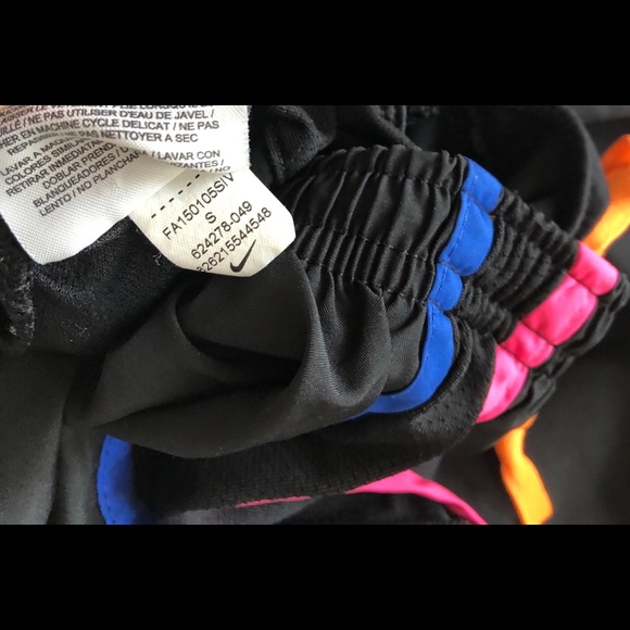 S Nike Tempo Running Shorts Black Blue 